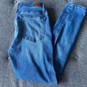 Judy Blue Skinny Fit Jeans Size 11/30 Distressed